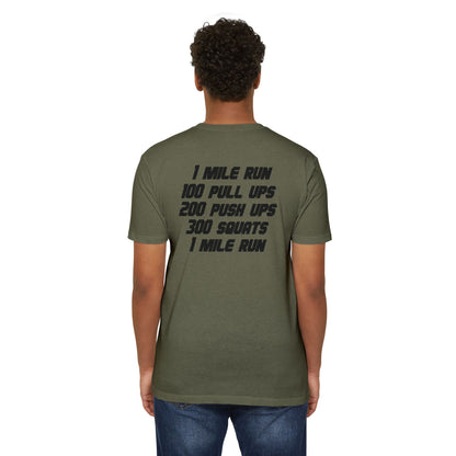 Murph Workout Unisex T-Shirt - Motivational Fitness Tee for CrossFit Enthusiasts